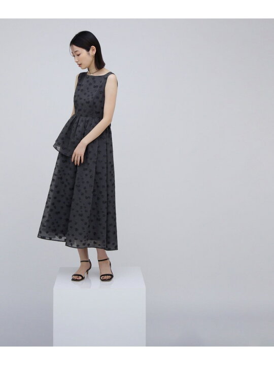 楽天市場】【SALE／50%OFF】アシンメトリーフリルジャガードワンピース 
