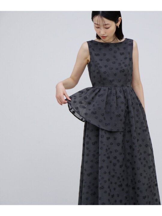 楽天市場】【SALE／50%OFF】アシンメトリーフリルジャガードワンピース 