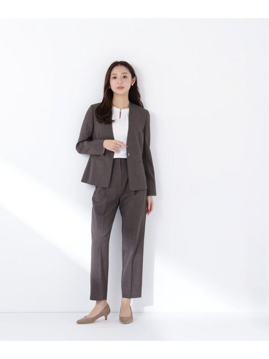 楽天市場】リネンライク SETUP パンツ NATURAL BEAUTY BASIC 