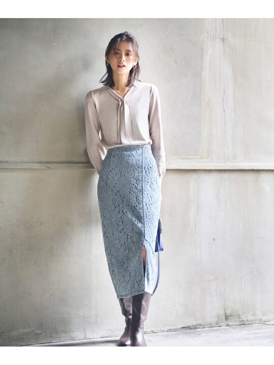 楽天市場】【SALE／60%OFF】モールレースタイトスカート NATURAL 