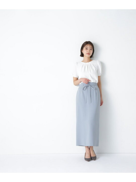 楽天市場】【SALE／30%OFF】ボートネックタックブラウス NATURAL 
