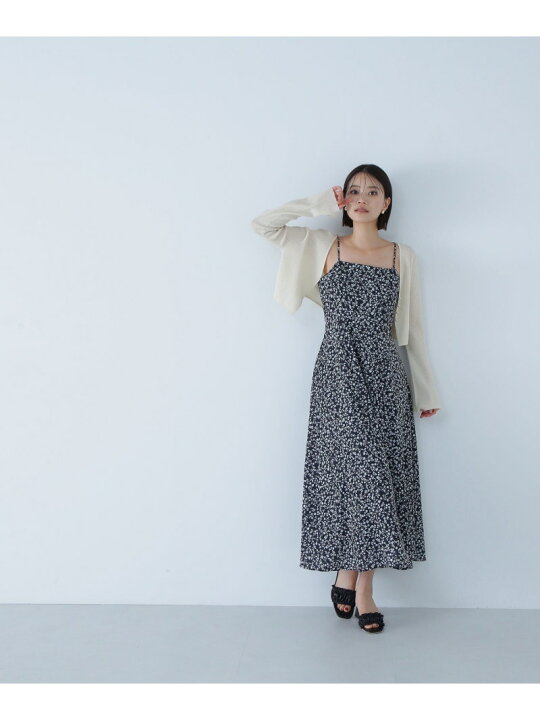 楽天市場】シアーカーデ&プリントキャミワンピース NATURAL BEAUTY  