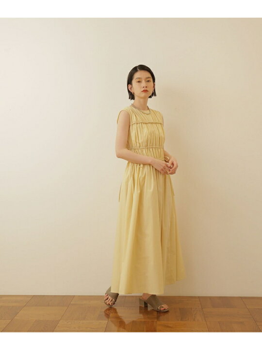 楽天市場】【SALE／10%OFF】シャーリングボリュームワンピース NATURAL 