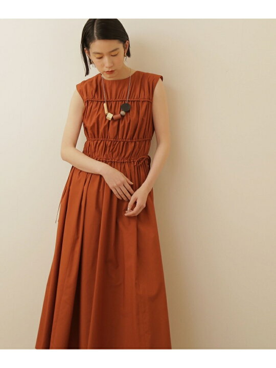 楽天市場】【SALE／10%OFF】シャーリングボリュームワンピース NATURAL 