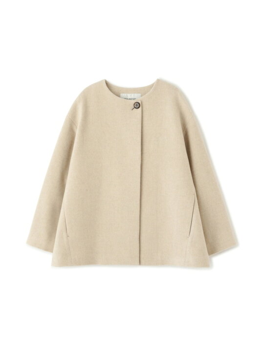 楽天市場】カシミヤブレンドハーフコート 24AW NATURAL BEAUTY BASIC 