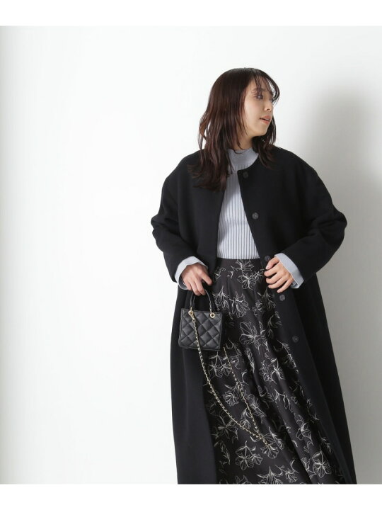 楽天市場】フォルムノーカラーモッサコート23AW NATURAL BEAUTY BASIC 