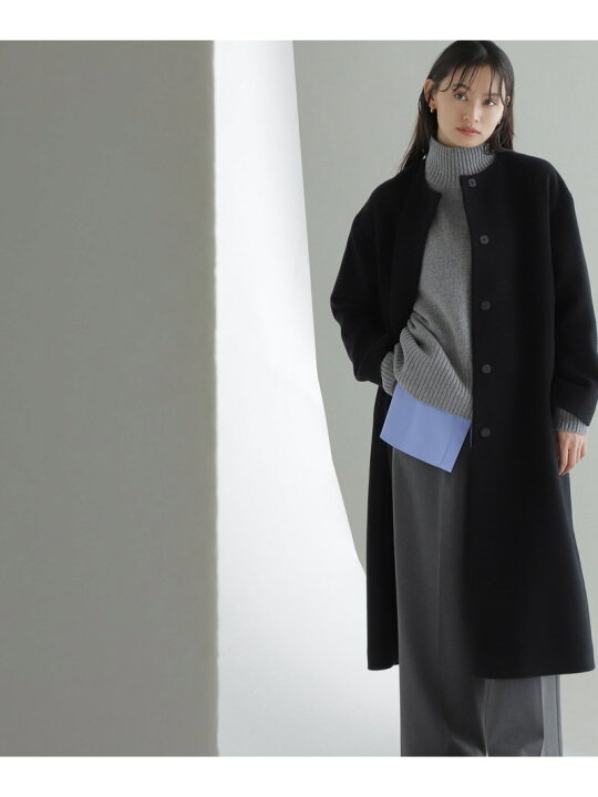 楽天市場】フォルムノーカラーモッサコート23AW NATURAL BEAUTY BASIC 
