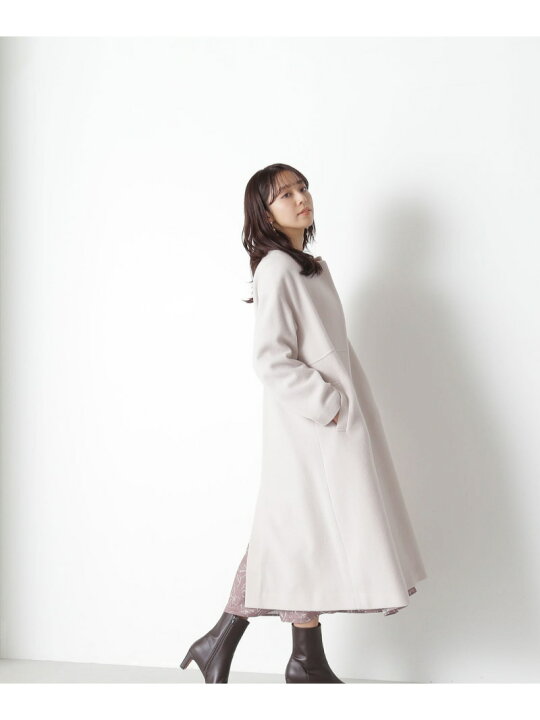 楽天市場】フォルムノーカラーモッサコート23AW NATURAL BEAUTY BASIC 
