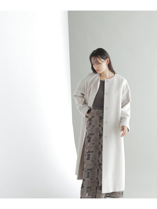 楽天市場】フォルムノーカラーモッサコート23AW NATURAL BEAUTY BASIC 