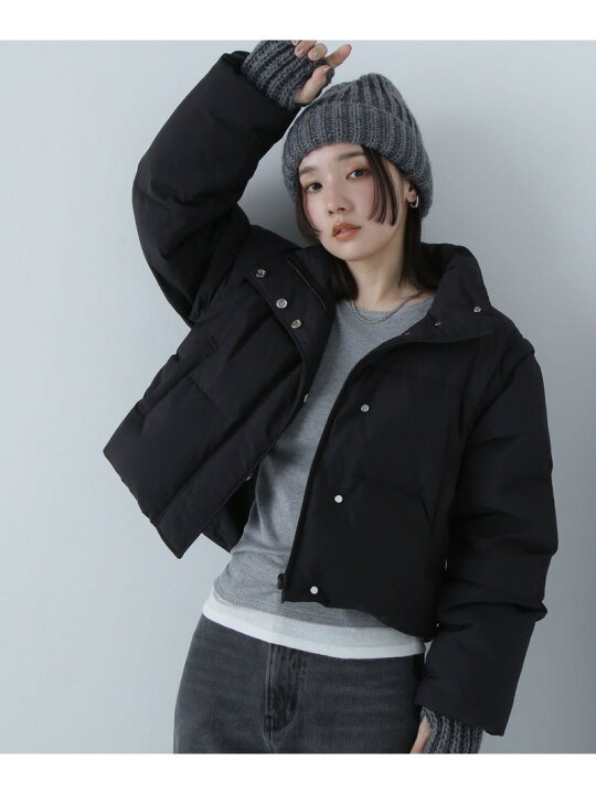楽天市場】2wayショートダウン 24AW NATURAL BEAUTY BASIC ナチュラル 