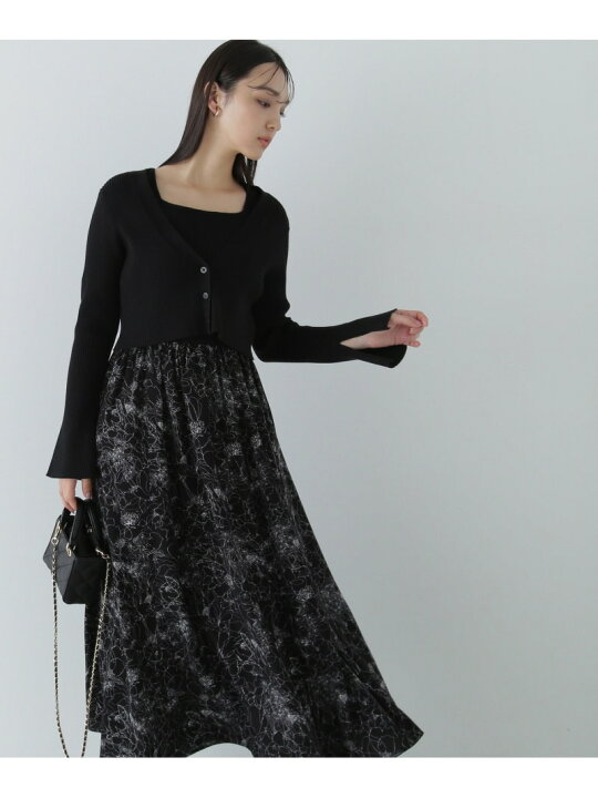 楽天市場】【SALE／50%OFF】クロップドカーデセットワンピース NATURAL  