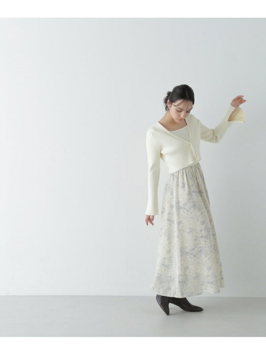 楽天市場】【SALE／50%OFF】クロップドカーデセットワンピース NATURAL 