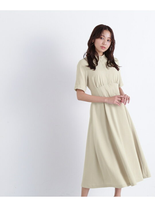 楽天市場】【SALE／30%OFF】バンドカラーシャツワンピース NATURAL  