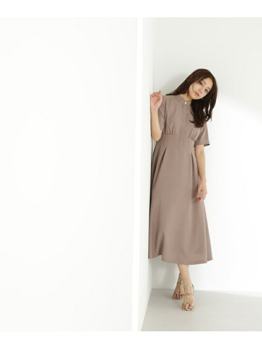 楽天市場】【SALE／30%OFF】バンドカラーシャツワンピース NATURAL 