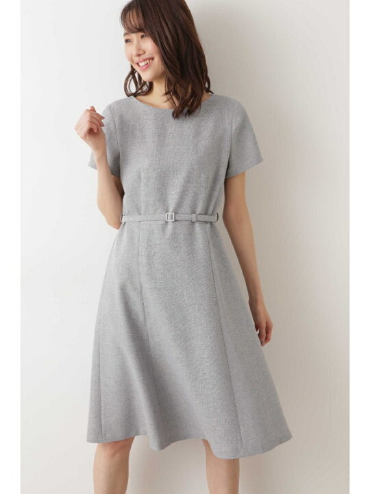 楽天市場 Sale 60 Off 洗える シャークリン フィット フレアワンピース Natural Beauty Basic ナチュラルビューティベーシック ワンピース ワンピースその他 ベージュ ブラック ブルー Rba E Rakuten Fashion Natural Beauty Basic