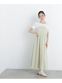 【SALE／30%OFF】＜N.＞ビスチェドッキングワンピース NATURAL BEAUTY BASIC ナチュラルビューティベーシック ワンピース・ドレス その他のワンピース・ドレス ベージュ ブラック【RBA_E】【送料無料】[Rakuten Fashion]
