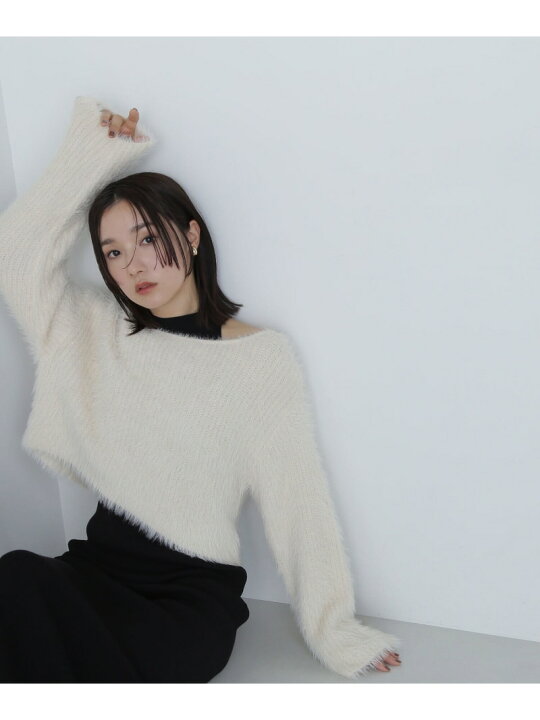 楽天市場】【SALE／30%OFF】フェザーニットレイヤードワンピース 
