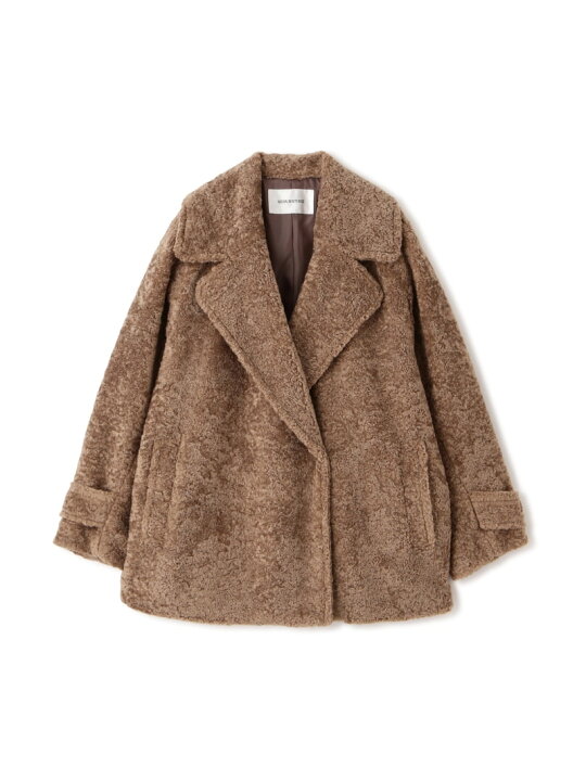 楽天市場】ボアハーフコート 24AW NATURAL BEAUTY BASIC ナチュラル 