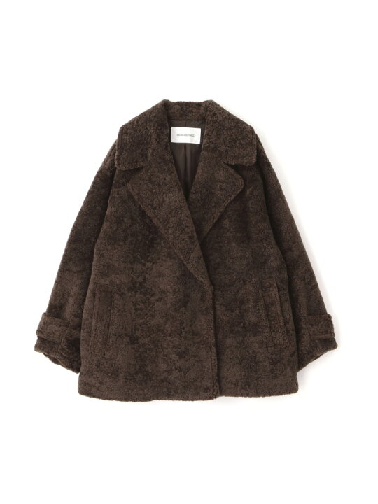 楽天市場】ボアハーフコート 24AW NATURAL BEAUTY BASIC ナチュラル 