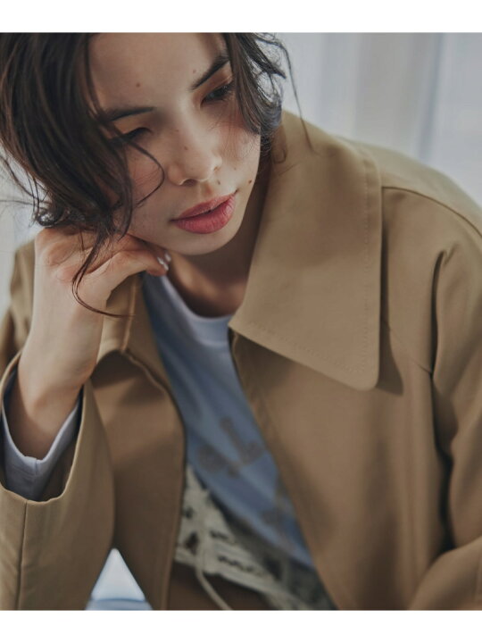 楽天市場】＜N.＞ステンカラーフォルムブルゾン NATURAL BEAUTY BASIC 