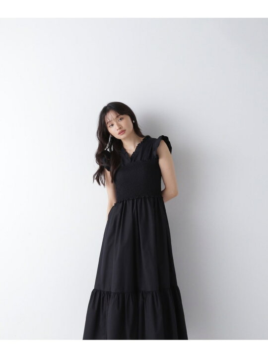 楽天市場】ビスチェレイヤードギャザーワンピース NATURAL BEAUTY  
