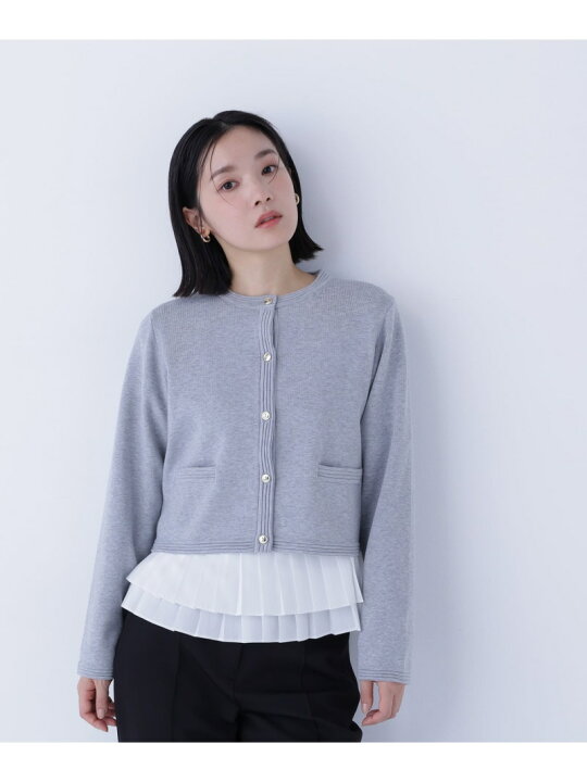 楽天市場】シルクブレンドカーディガン NATURAL BEAUTY BASIC 
