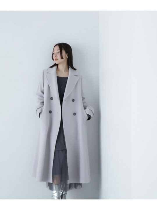 楽天市場】ビッグカラーダブルチェスターコート 24AW NATURAL BEAUTY 