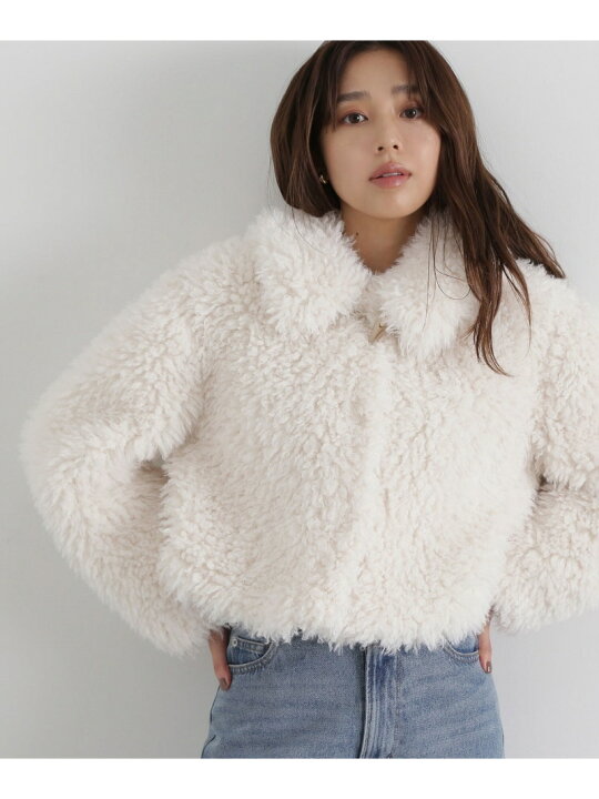 楽天市場】【SALE／30%OFF】カーリーフェイクファーブルゾン 24AW 