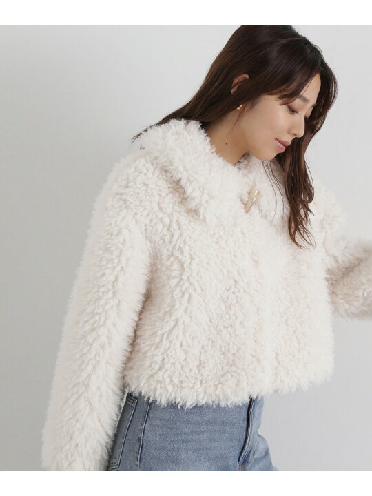 楽天市場】【SALE／30%OFF】カーリーフェイクファーブルゾン 24AW 