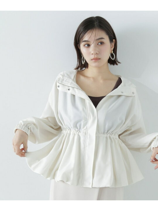 楽天市場】ペプラムバルーンブルゾン 24SS NATURAL BEAUTY BASIC 