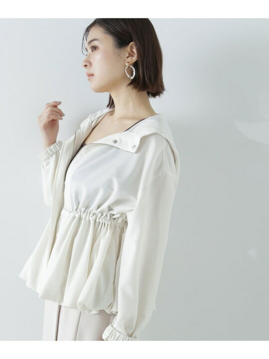 楽天市場】ペプラムバルーンブルゾン 24SS NATURAL BEAUTY BASIC 