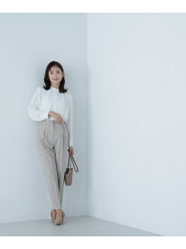 【SALE／50%OFF】ドライシャークスキン SET UP テーパードパンツ NATURAL BEAUTY BASIC ナチュラルビューティベーシック パンツ その他のパンツ ベージュ【RBA_E】【送料無料】[Rakuten Fashion]