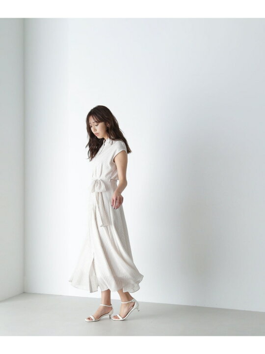 楽天市場】シアーストライプシャツワンピース NATURAL BEAUTY BASIC 