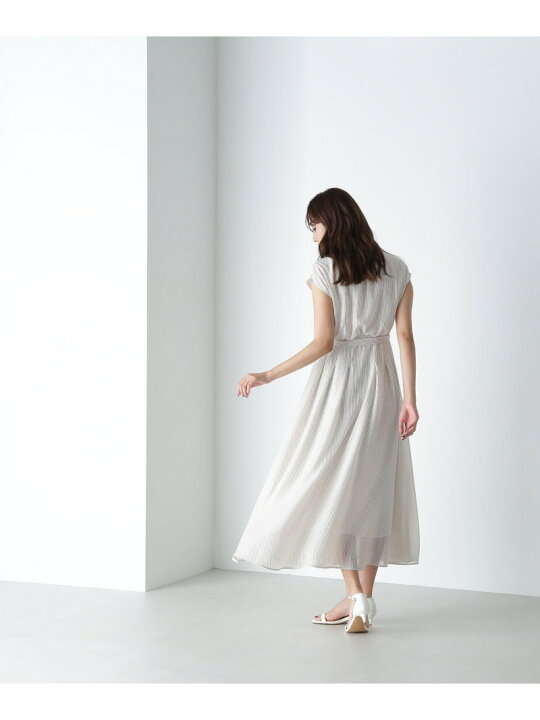 楽天市場】シアーストライプシャツワンピース NATURAL BEAUTY BASIC 