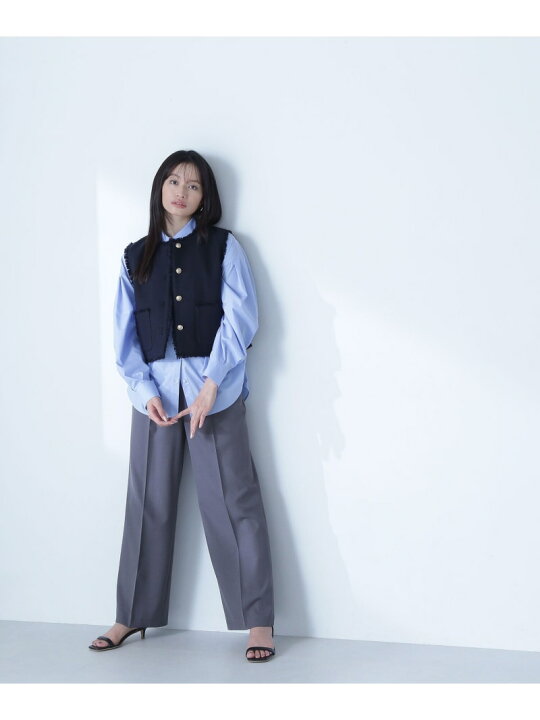 楽天市場】【SALE／50%OFF】スプリングツイード ショートジレ NATURAL 