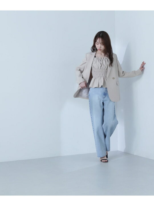 楽天市場】【SALE／50%OFF】ライトダブルジャケット NATURAL BEAUTY 