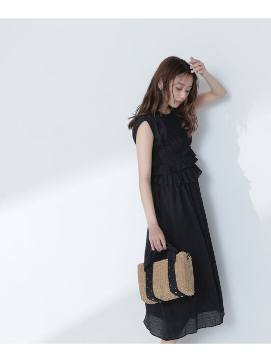 楽天市場】【SALE／10%OFF】シアーチェックシャーリングワンピース 