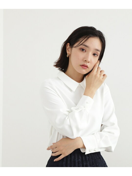 楽天市場】【SALE／30%OFF】カラーディテールシャツブラウス NATURAL 