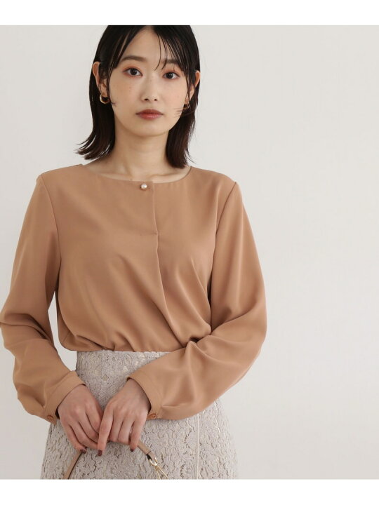 楽天市場】【SALE／50%OFF】パールポイントブラウス NATURAL BEAUTY 