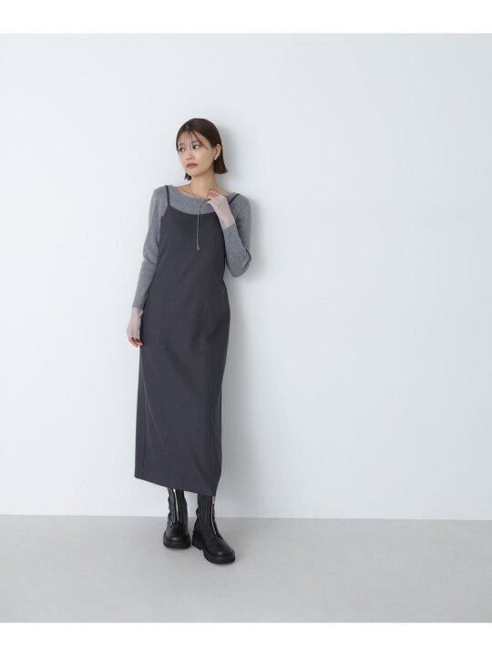 楽天市場】【SALE／50%OFF】メランジナローキャミワンピース NATURAL  