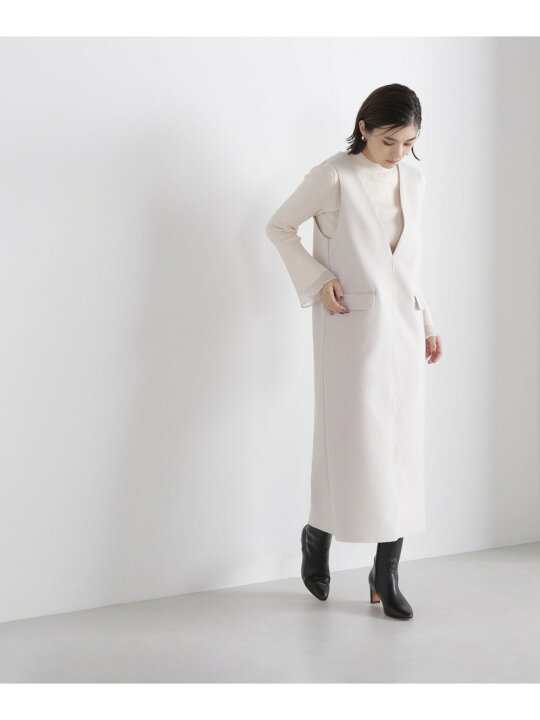 楽天市場】Vネックストレートジャンスカ NATURAL BEAUTY BASIC 
