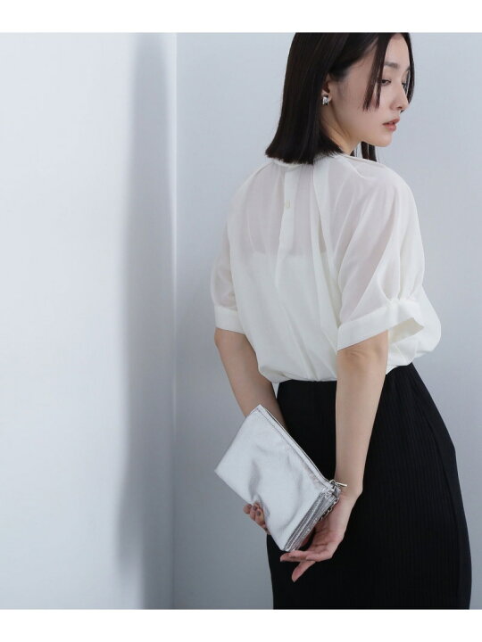 楽天市場】【SALE／50%OFF】シアータックスリーブブラウス* NATURAL 