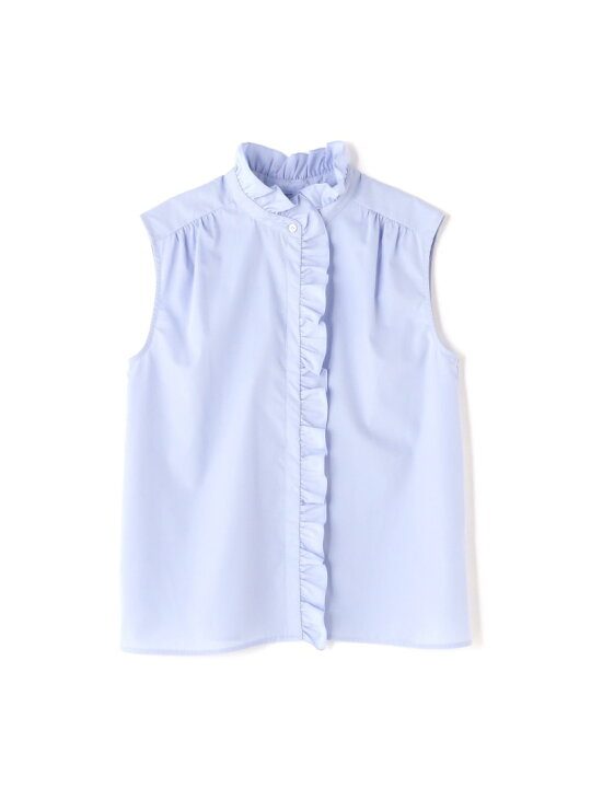楽天市場】【SALE／10%OFF】フリルネックノースリーブブラウス NATURAL 