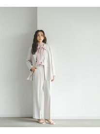 ダブルブレスト SETUP パンツ NATURAL BEAUTY BASIC ナチュラルビューティベーシック パンツ その他のパンツ ピンク ベージュ ネイビー【先行予約】*【送料無料】[Rakuten Fashion]