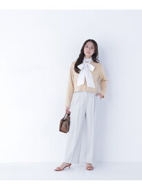 【SALE／30%OFF】ダブルブレスト SETUP パンツ NATURAL BEAUTY BASIC ナチュラルビューティベーシック パンツ その他のパンツ ピンク ベージュ ネイビー【RBA_E】【送料無料】[Rakuten Fashion]