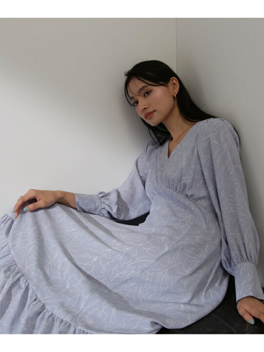 楽天市場】【SALE／50%OFF】ラインアートティアードワンピース NATURAL  