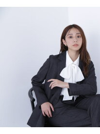 【SALE／30%OFF】シャークスキン SETUPダブルブレストジャケット NATURAL BEAUTY BASIC ナチュラルビューティベーシック ジャケット・アウター テーラードジャケット・ブレザー ネイビー【RBA_E】【送料無料】[Rakuten Fashion]