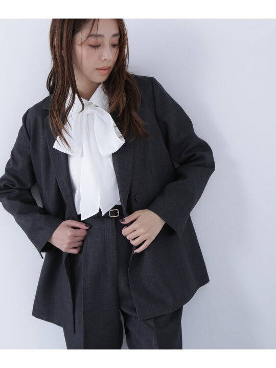楽天市場】【SALE／30%OFF】シャークスキン SETUPダブルブレスト 