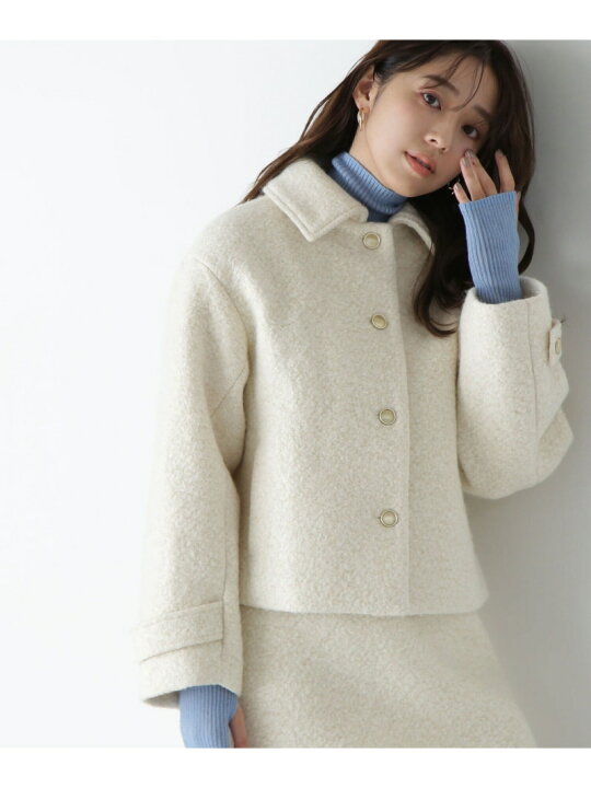 楽天市場】圧縮ツイードジャケット 24AW NATURAL BEAUTY BASIC 