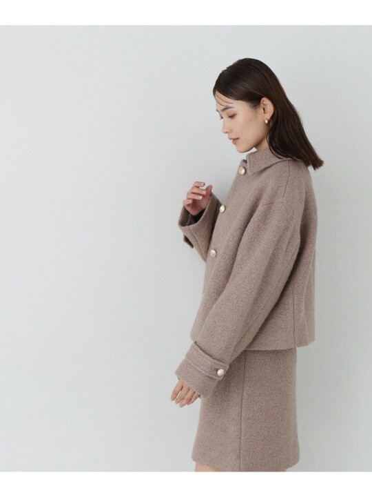 楽天市場】圧縮ツイードジャケット 24AW NATURAL BEAUTY BASIC 